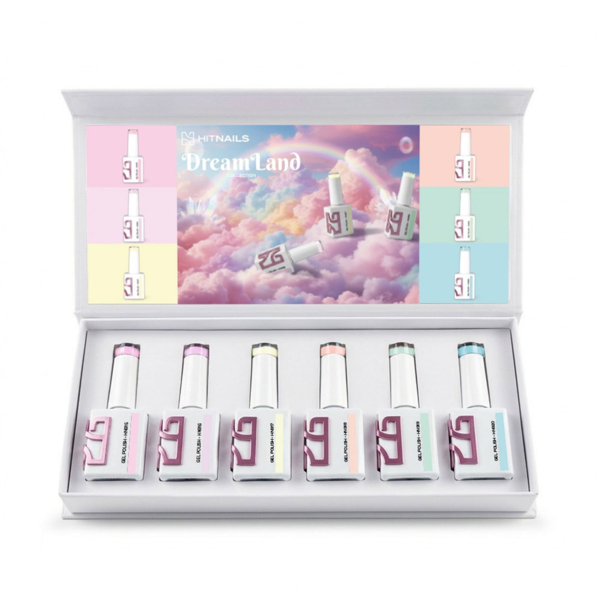 Gel Polish Dreamland Collection - 6 Cores